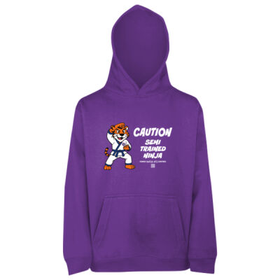 Tiger Hoodie - 'Semi Trained Ninja' Thumbnail